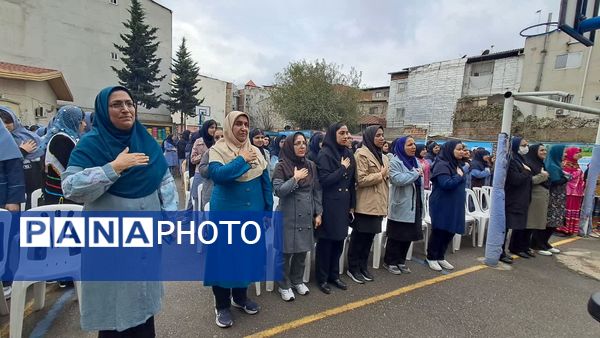 طلوع فرهنگ مازندران در دبیرستان شهید بهداشت قائمشهر