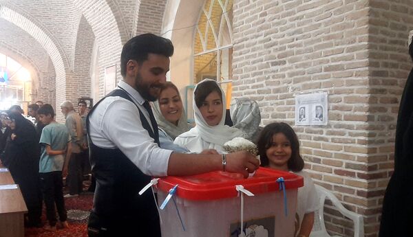 دقایق پایانی انتخابات ریاست‌جمهوری در شهرستان نیشابور 