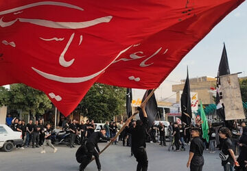 سوگواری محرم در هیئت جنت‌آباد
