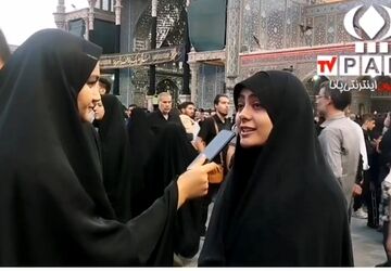 حال و هوای زائران حرم حضرت معصومه (س)