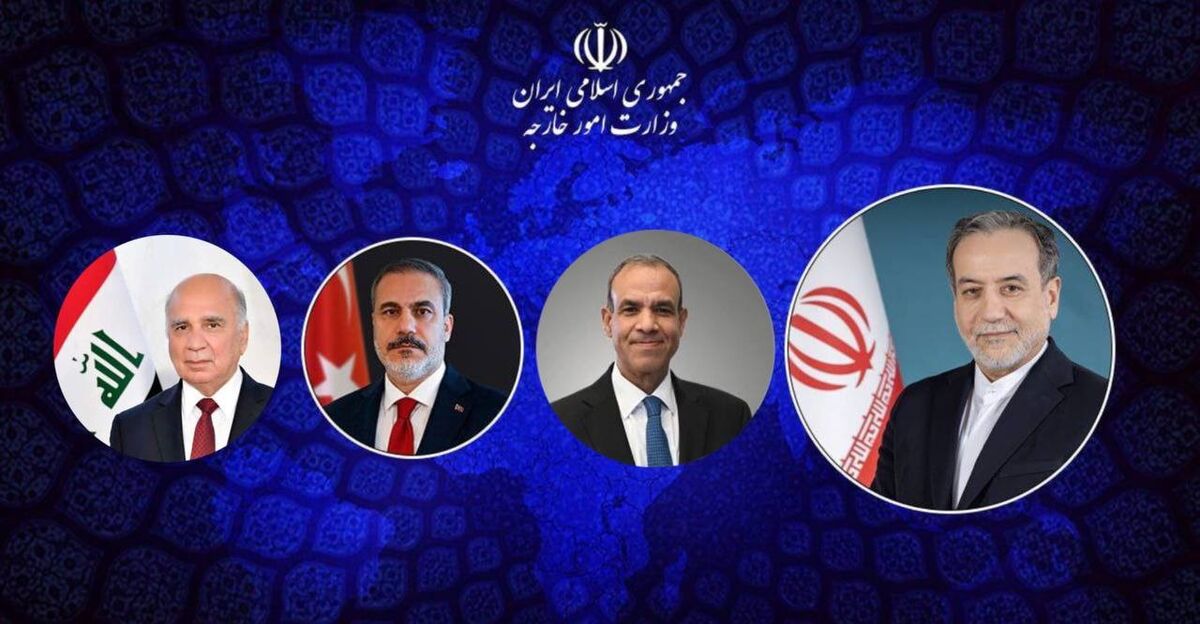 رایزنی عراقچی با وزرای خارجه ترکیه، عراق و مصر درباره تفاهم اسلام‌آباد