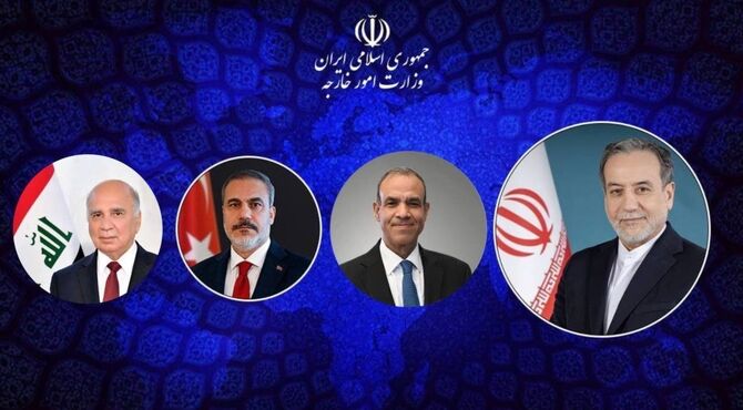 رایزنی عراقچی با وزرای خارجه ترکیه، عراق و مصر درباره تفاهم اسلام‌آباد