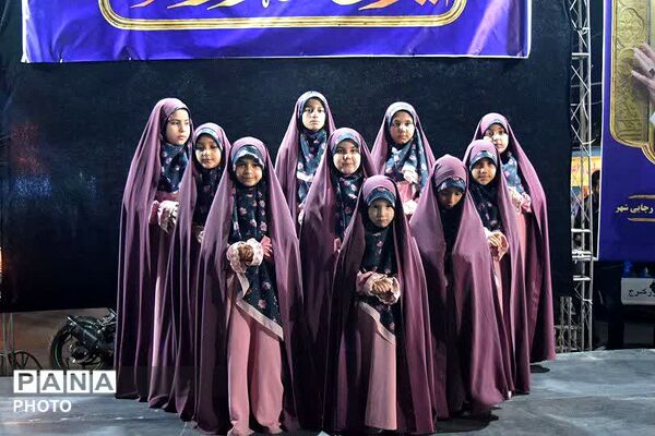 جشن میلاد امام رضا (ع) در پنجاه و نهمین شب از تجمعات مردم رجایی شهر کرج