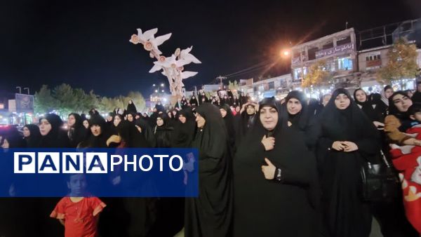 تجمع مردم یاسوج در سوگ شهادت سیدحسن نصرالله