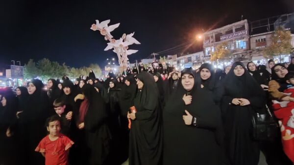تجمع مردم یاسوج در سوگ شهادت سیدحسن نصرالله