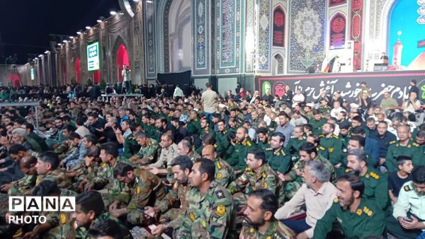 مراسم بزرگداشت قائد شهید امت اسلامی در حرم مطهر رضوی