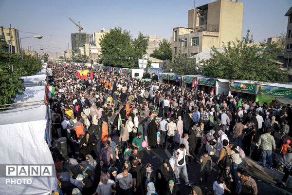جلوه‌هایی از مهمانی 10 کیلومتری غدیر