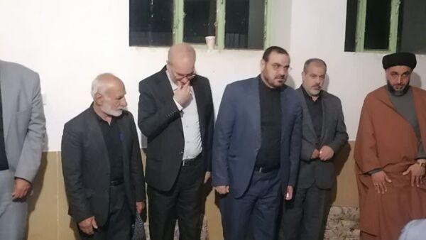 مراسم ترحیم دو قاضی خوشنام کهگیلویه و بویراحمد در دهستان کریک