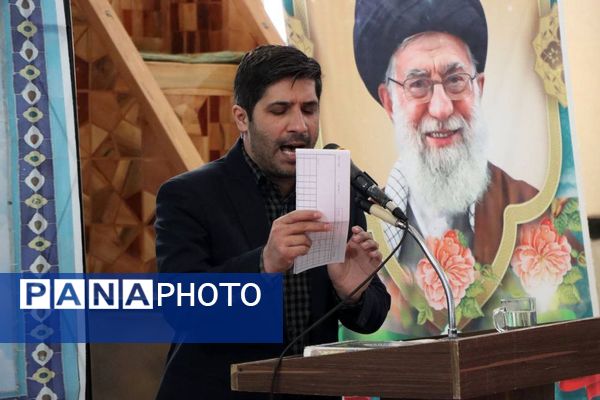 مراسم یادبود پنجمین سالگرد شهادت حاج قاسم سلیمانی در شهرستان سرعین 