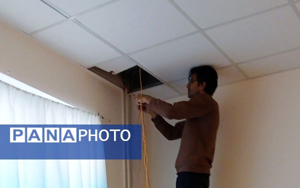 هوشمندسازی کلاس‌های دبیرستان مرحوم اسماعیلی