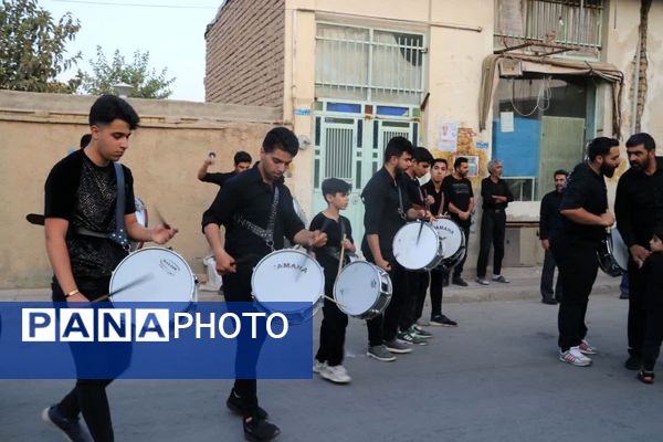 مراسم سالروز شهادت امام حسن مجتبی(ع) در شهر قنوات قم