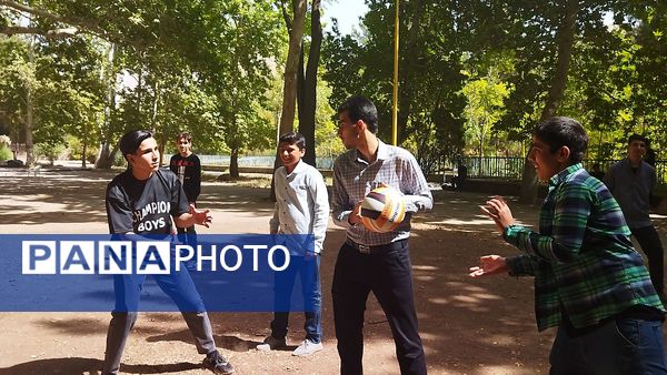 مسابقات ورزشی در اردوی جدید الورودهای شاهد ابوذر غفاری نیشابور 