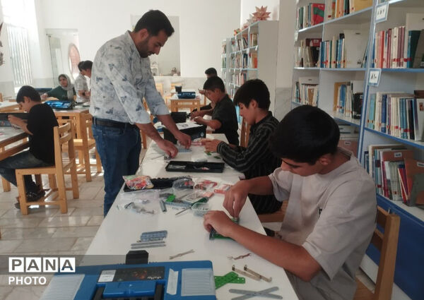 فعالیت‌های کانون پرورش فکری کودکان و نوجوانان شهرستان خاتم در قاب پانا