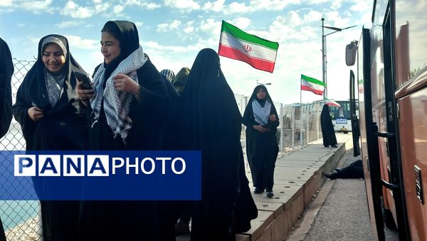 اردو راهیان نور دانش‌آموزان دختر منطقه ۱۸ پایتخت