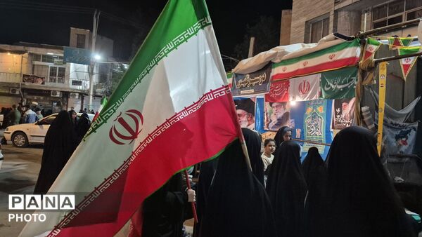 حضور دانش‌آموزان در موکب سازمان دانش‌آموزی 