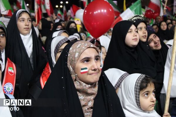 مراسم باشکوه اربعین شهادت رهبر شهید انقلاب اسلامی وشهدای میناب
