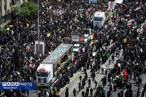 تشییع شهدای اقتدار در تهران - 3