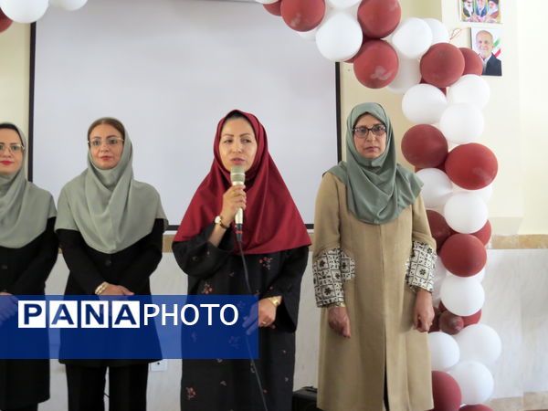 جشن الفبا در مدرسه دخترانه امام خمینی(ره) بجنورد