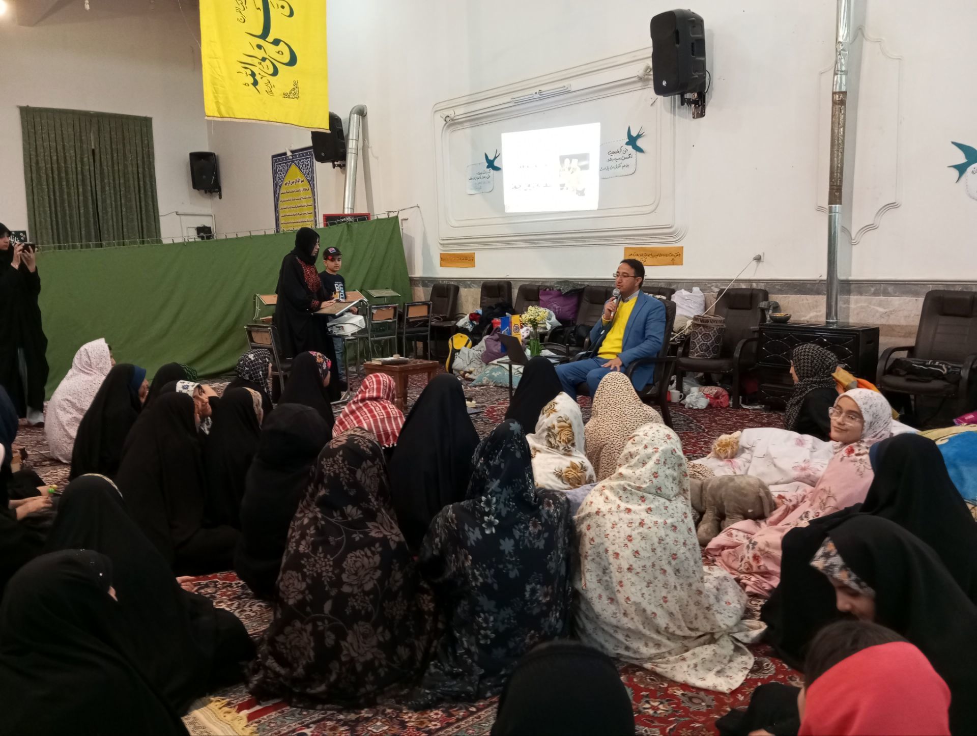  اعتکاف در مسجد امیر المومنین نیشابور 