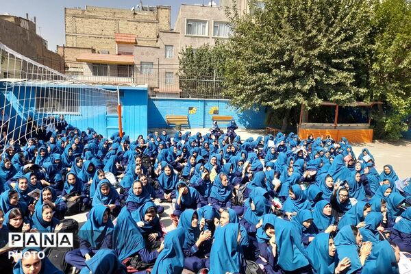 جام مهر با هدف ایجاد شور و نشاط در دبیرستان عفاف