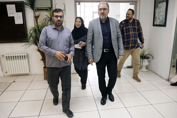 بازدید مدیرکل دفتر برنامه‌ریزی و آموزش هنری وزارت فرهنگ و ارشاد از خبرگزاری پانا