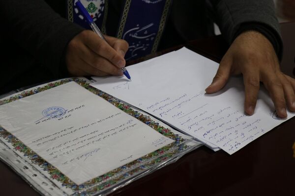 نشست اعضای شورای دانش‌آموزی مازندران 
