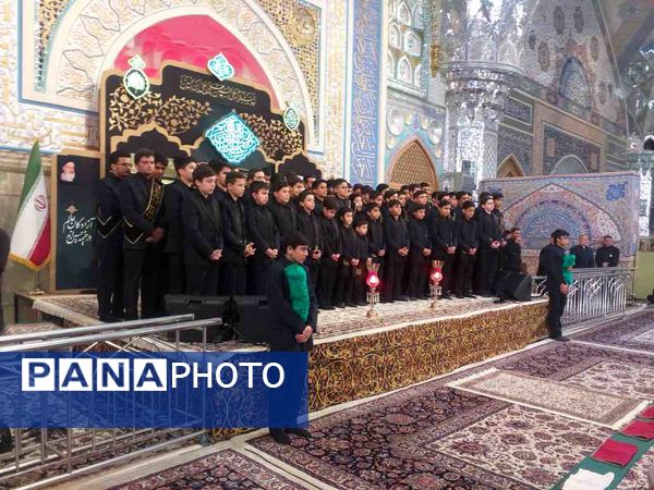 دوازدهمین سوگواره سراسری احلی‌من‌العسل در حرم مطهر رضوی 