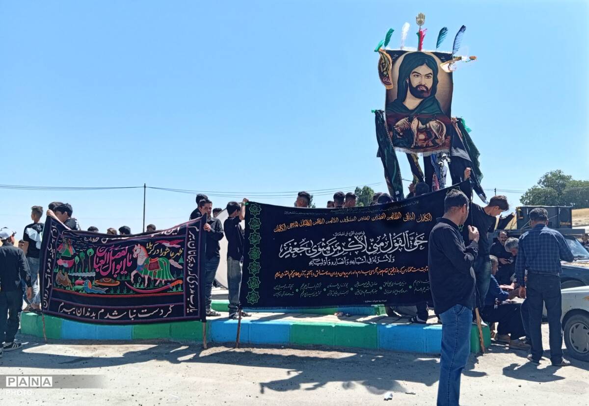 مراسم عاشورای حسینی در روستای کمک سفلی اسدآباد