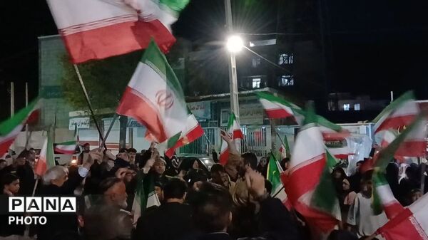  برپایی باشکوه موکب مدرسه با نور و نوای شبانه در فیروزان