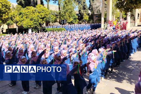 حضور وزیر آموزش‌وپرورش در حافظیه شیراز