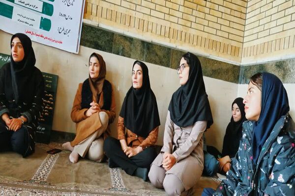 کارگاه آسیب‌شناسی اجتماعی دبیرستان دخترانه الزهرا منطقه دیشموک