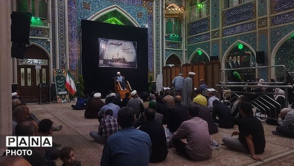 مراسم شهادت  جواد الائمه به همراه اجتماع فرهنگیان در تکیه ابوالفضلی نیشابور 