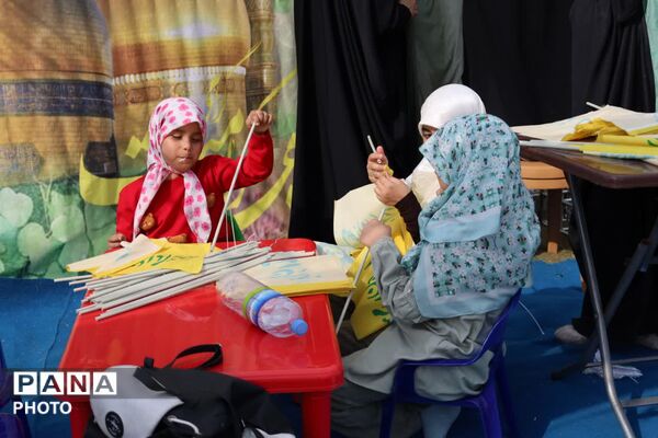 حضور پرشور مواکب طرح شهید آرمان منطقه ۶ در جشن بزرگ «امام رضایی‌ها»در تهران