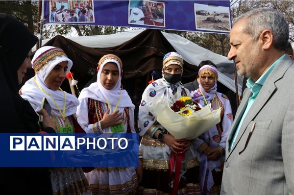 بیست و سومین اردوی کشوری دانش‌آموزان عشایر در مشهد مقدس