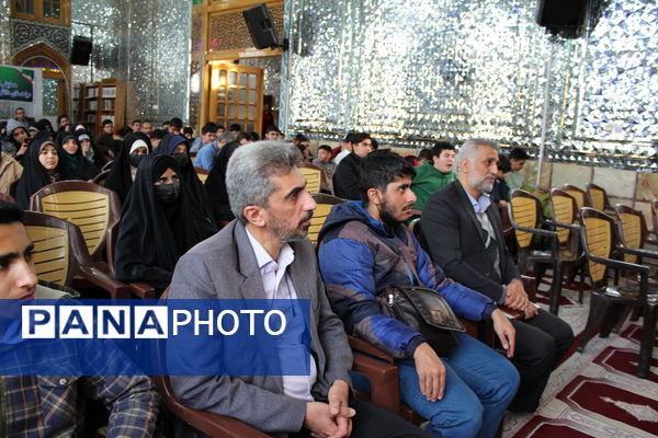 برگزاری تجمع هیات دانش‌آموزی «والعصر» در امامزاده محمد (ع)