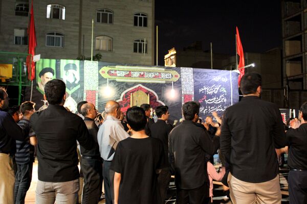 مراسم عزاداری اباعبدالله الحسین در مشهد مقدس
