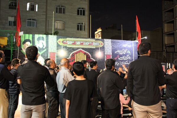 مراسم عزاداری اباعبدالله الحسین در مشهد مقدس