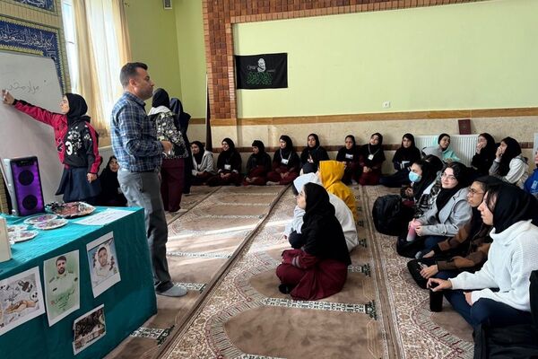  عزاداری در ایام فاطمیه در مدارس شهرستان ملارد