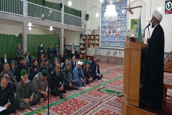 اقامه نماز جمعه در شهر بار نیشابور