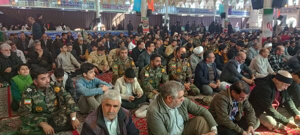 برگزاری آیین گلباران تمثال امام خمینی (ره) در تربت جام 