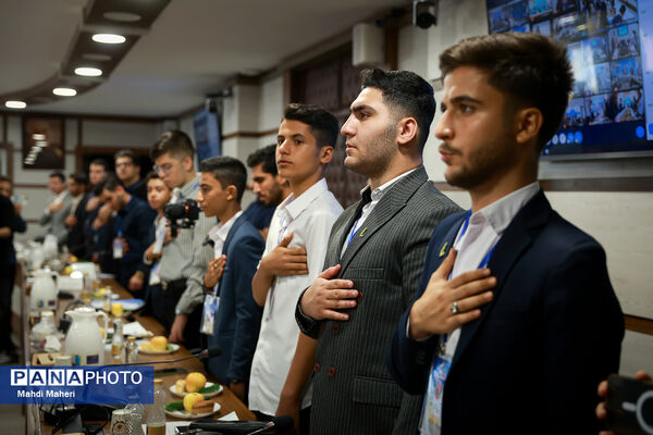 افتتاحیه دوازدهمین دوره مجلس دانش‌آموزی کشور