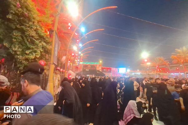برپایی موکب شهدای فیروزکوه در بین‌الحرمین 