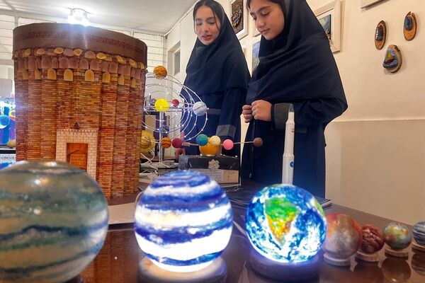  پژوهش‌سرای دانش‌آموزی کاوش کهریزک در هفته جهانی فضا 