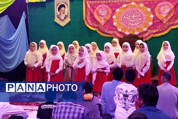 جشن میلاد حضرت زینب(س) در جوار شهدای گمنام شهرستان قدس