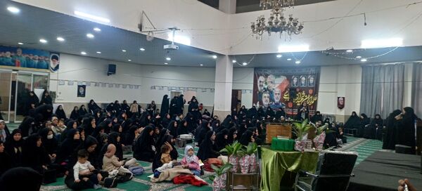 مراسم شهادت حضرت ام البنین در مسجد حضرت محمد (ص) برگزار شد