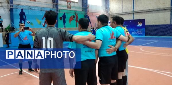 آخرین روز از مسابقات فرهنگیان کشور در بخش فوتسال
