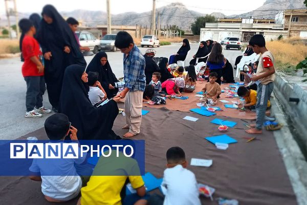 ایستگاه صلواتی به‌مناسب سالگرد شهدای خدمت در شهرستان باشت