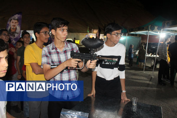 مراسم «شب‌های پرستاره اقتدار» در کوه خضر نبی قم