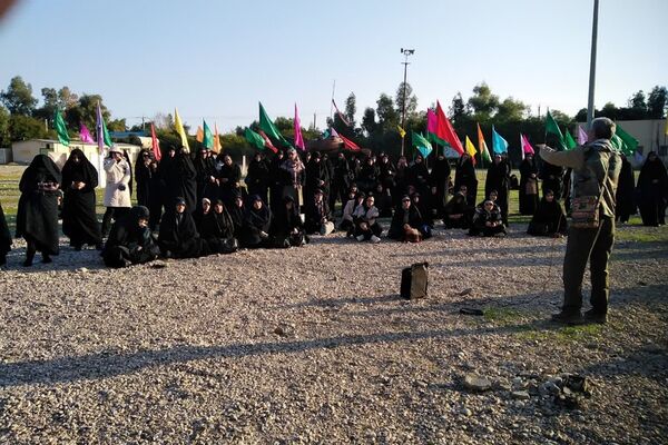 حضور فرهنگیان ناحیه دو شهرری در اردوی معنوی راهیان نور 