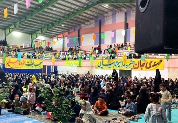 جشن میلاد حضرت ولی‌عصر (عج) در منوجان 